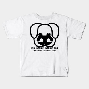 Dog Sniff Kids T-Shirt
